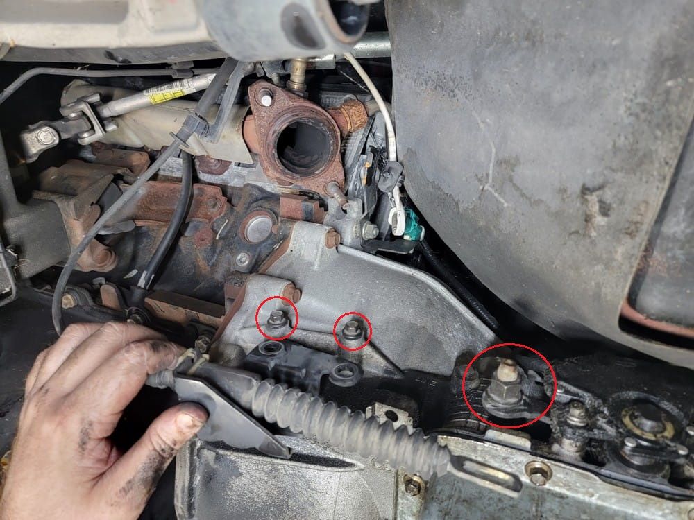 2005 Marquis Transmission Removal