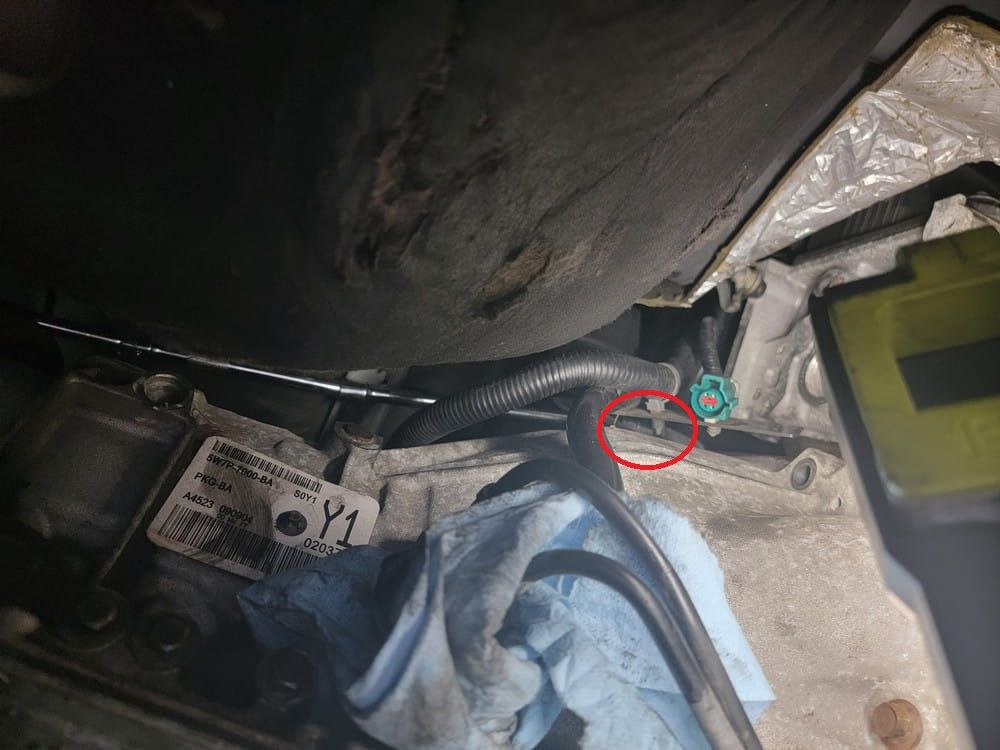 2005 Marquis Transmission Removal