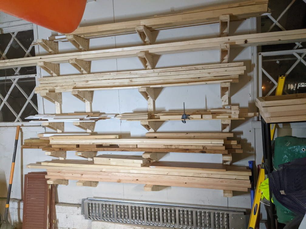 Wood Rack