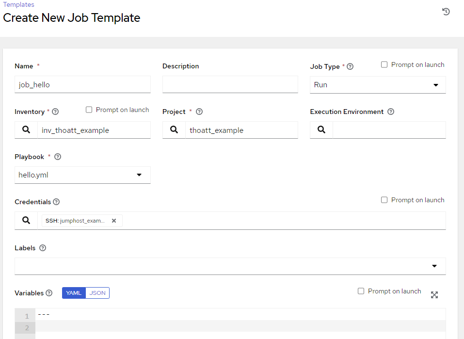 Ansible Automation Platform Quick Start