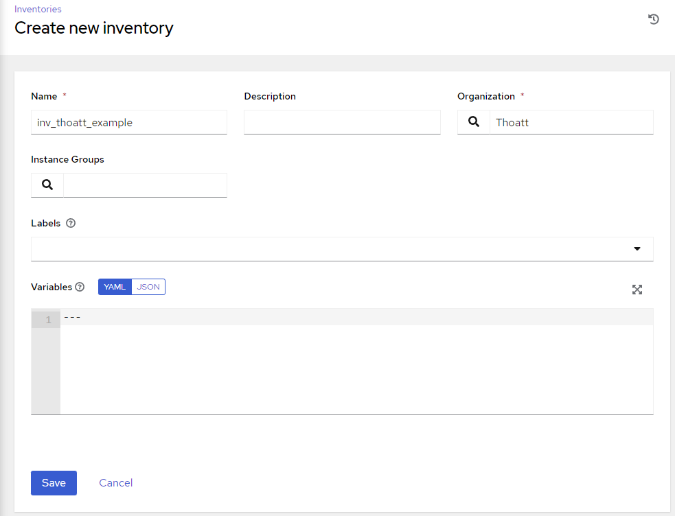 Ansible Automation Platform Quick Start