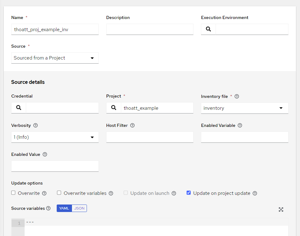 Ansible Automation Platform Quick Start